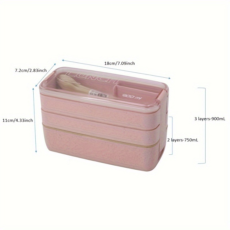 大人と子供のためのポータブル弁当箱,3層弁当箱,食品貯蔵食器 - Kids Outdoor Dining Set のレビューと価格