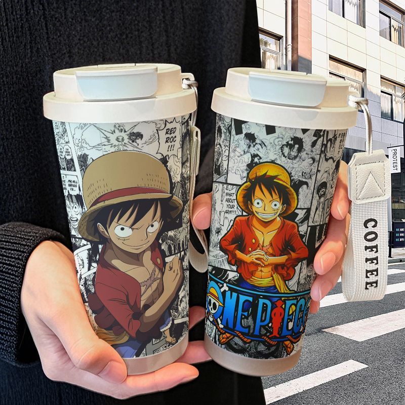 アニメワンピースルフィ魔法瓶ゾロ漫画大容量アウトドア旅行コー - Kids Outdoor Dining Set のレビューと価格