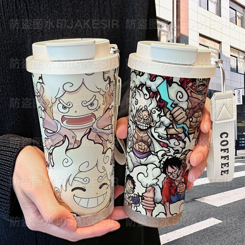 アニメワンピースルフィ魔法瓶ゾロ漫画大容量アウトドア旅行コー - Kids Outdoor Dining Set のレビューと価格
