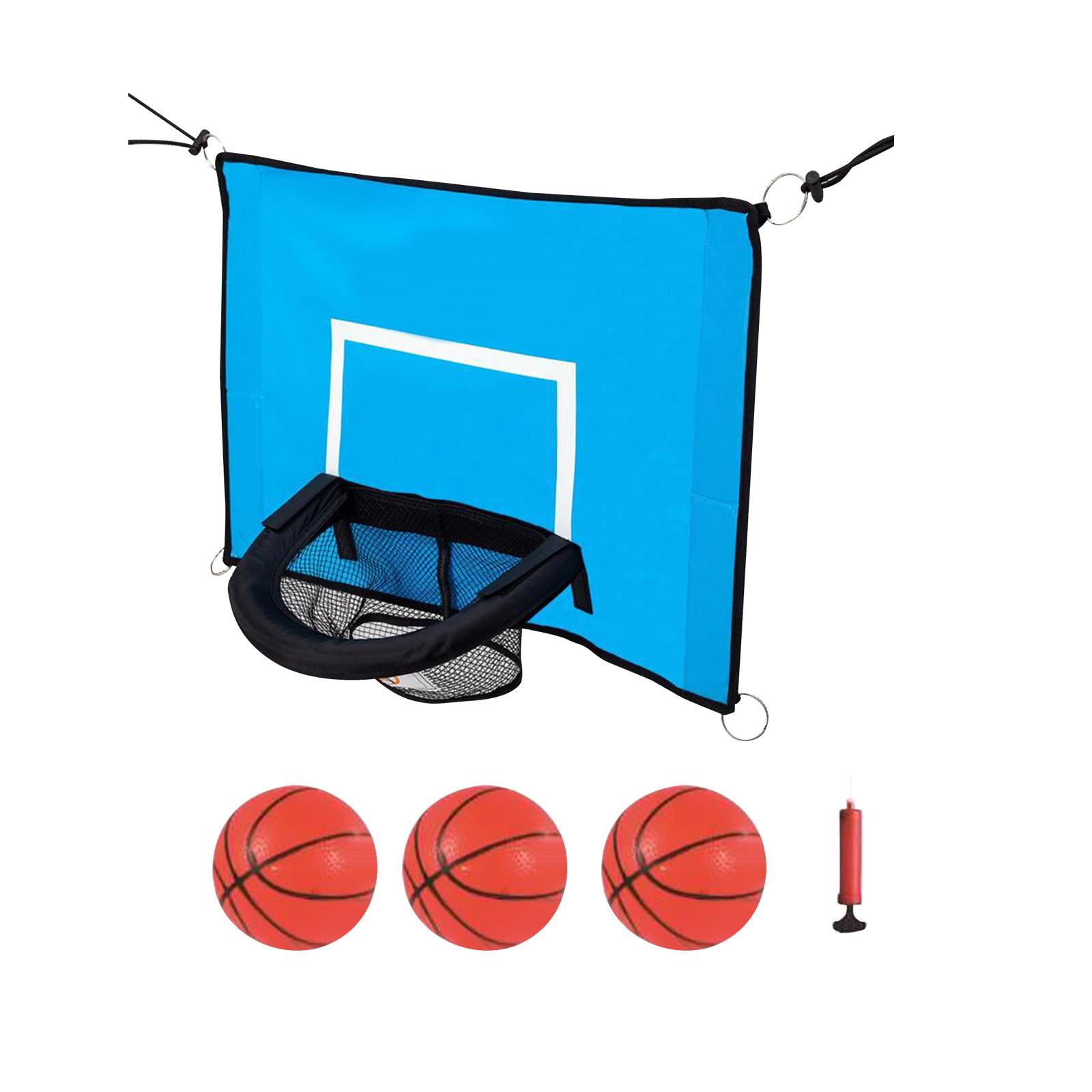 トランポリンバスケットボールフープ PVC アタッチメント子 - Kids Outdoor Trampoline のレビューと価格