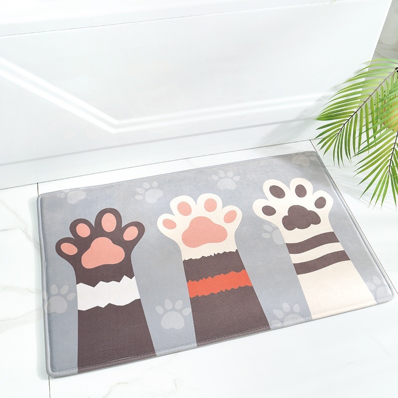 ウサギのウェルカムマット 玄関用 屋外用 プリント ドアマッ - Kids Outdoor Mat Waterproof のレビューと価格