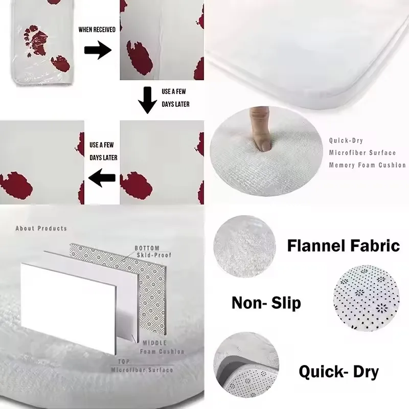 ウサギのウェルカムマット 玄関用 屋外用 プリント ドアマッ - Kids Outdoor Mat Waterproof のレビューと価格